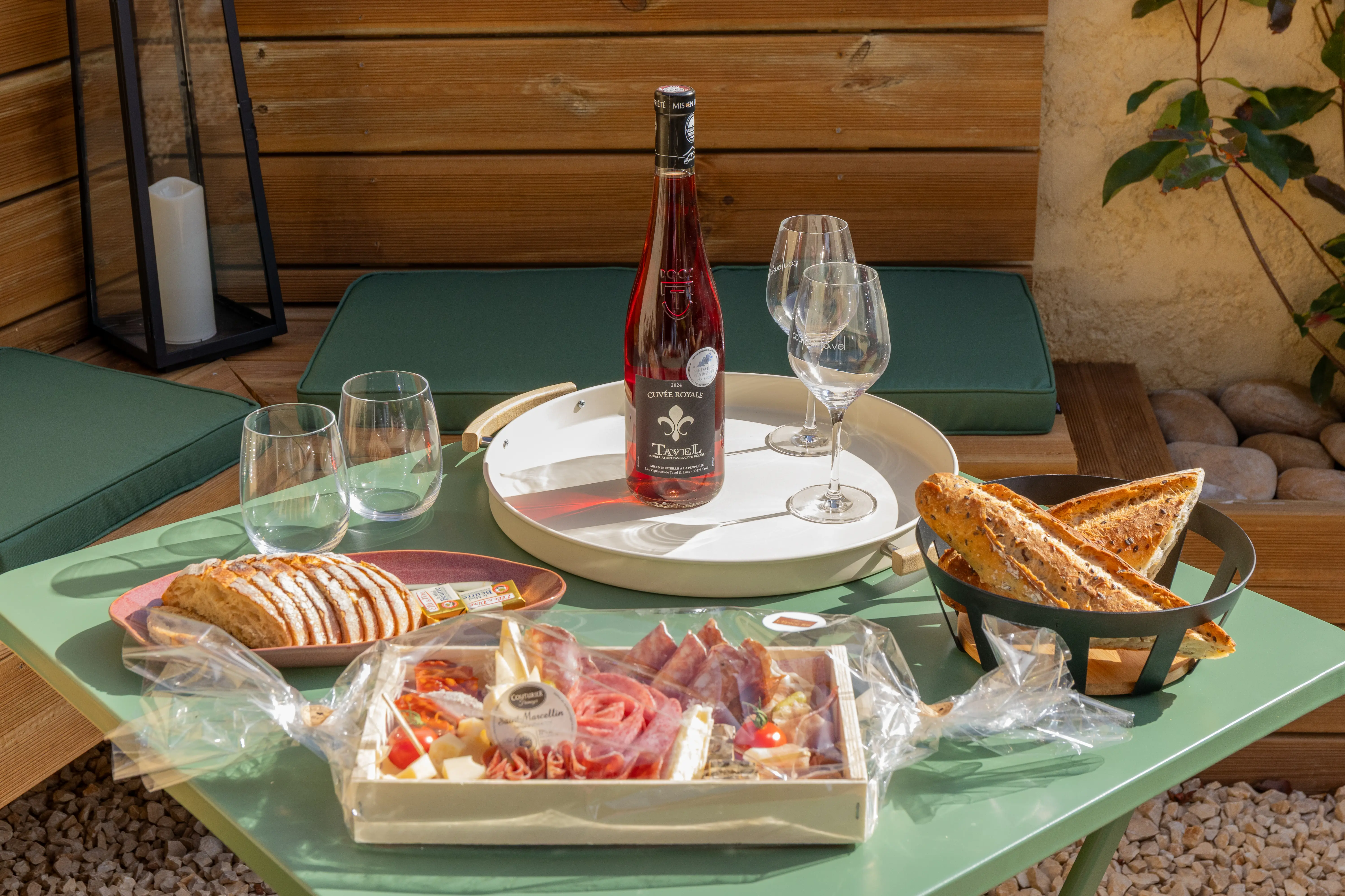 Apéritif en extérieur